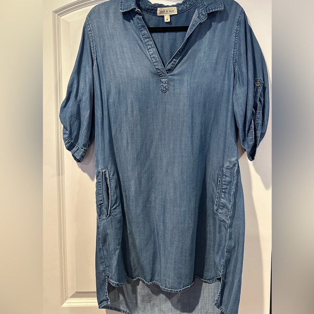 Cloth & Stone Blue Dress